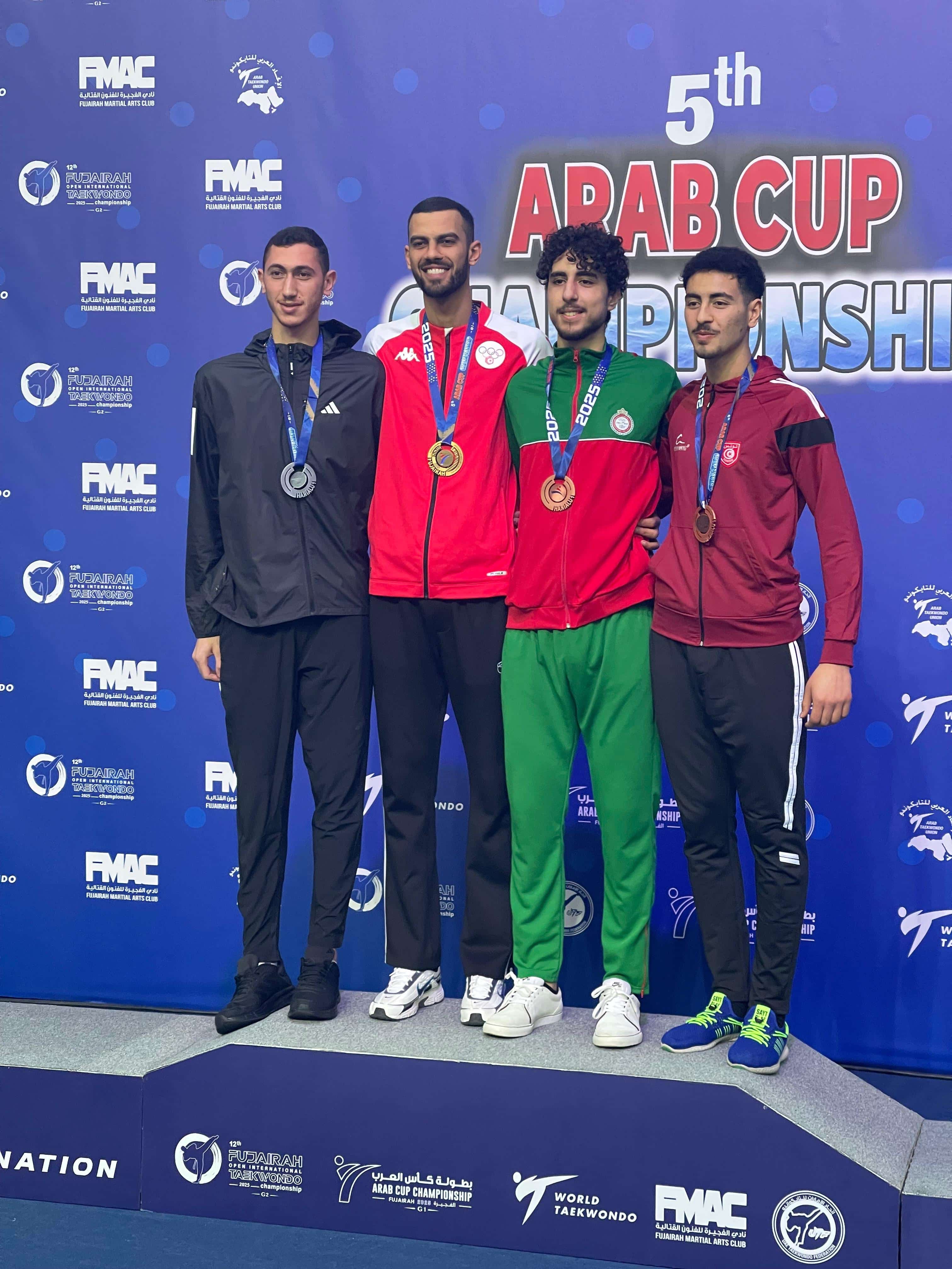 Haitham Zaghouati brille au Tournoi International de Fujaïrah 2025 et au Championnat Arabe