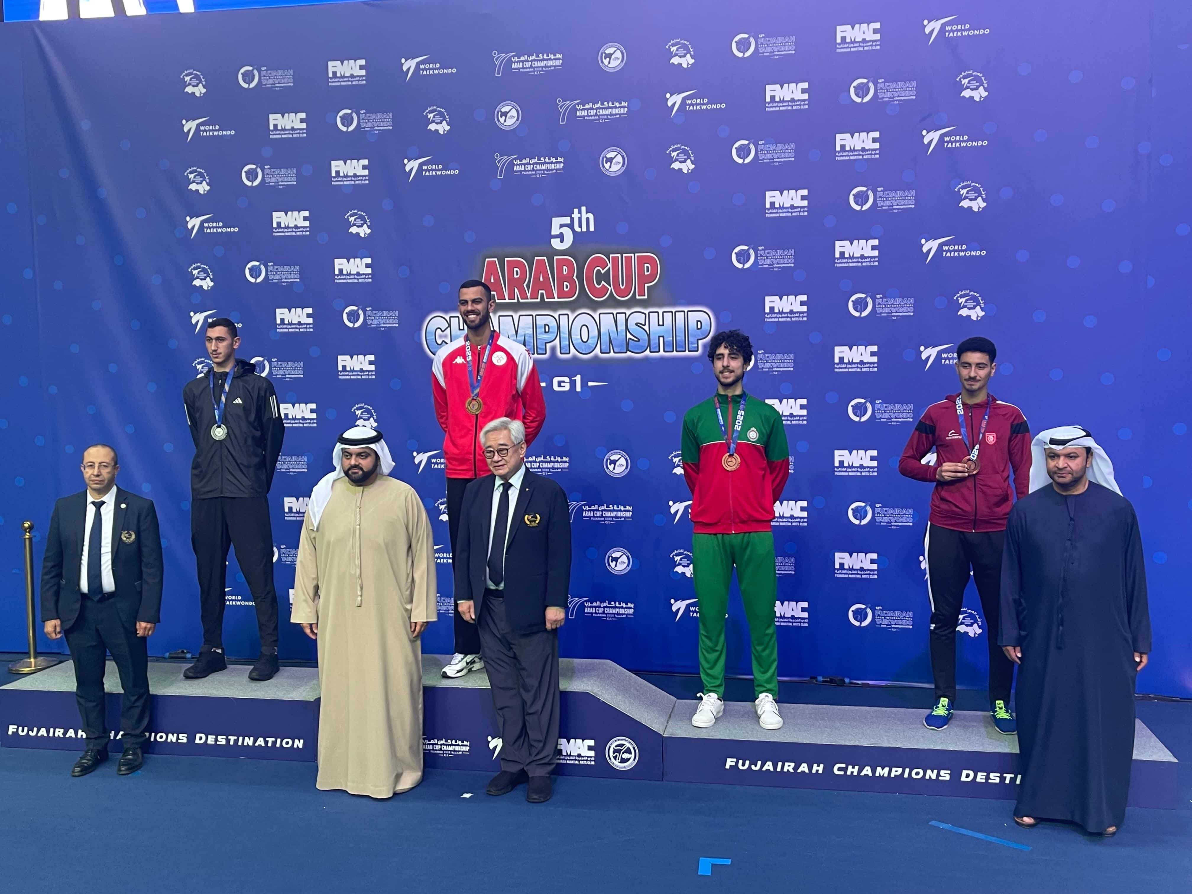 Haitham Zarhouati brille au Tournoi International de Fujaïrah 2025 et au Championnat Arabe