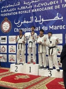 Les Black Tigers brillent au Championnat du Maroc avec trois médailles 🥇🥇🥉
